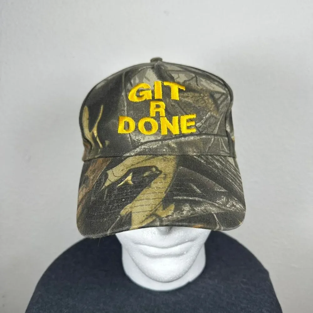 Camo Get R done American-vintage Men's multi Hat